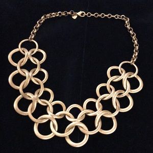 Stella & Dot Gold Chainlink Necklace